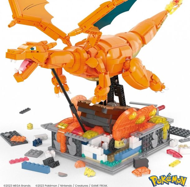 Klocki Mega Pokemon Mechaniczny Charizard zdjęcie 2