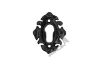 SZYLD DEKORACYJNY NR 2 - POD WKŁADKĘ YALE ŻELIWNY NA DRZWI OGRODZENIE BRAMĘ