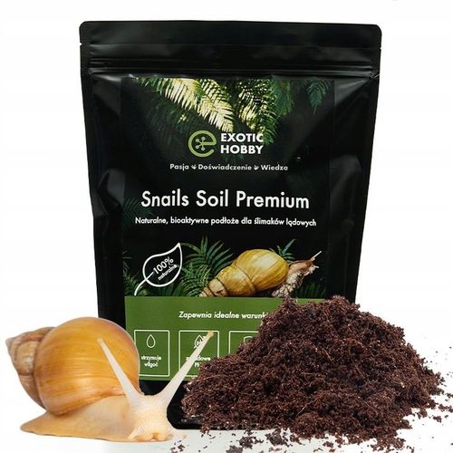 Podłoże dla ślimaków 3L EXOTIC HOBBY na Arena.pl