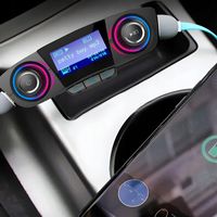Zasilacz samochodowy Bluetooth, nadajnik FM, głośnomówiący i ładowarka