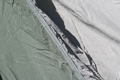 Hamak NYLON 275x137 cm zielono-brązowy na Arena.pl