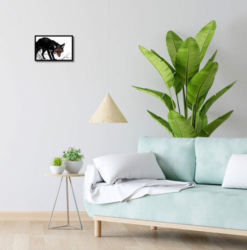 Plakat 30x20cm Nieufny Lis na Arena.pl