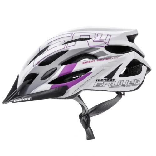 KASK ROWEROWY REGULOWANY METEOR GRUVER L 58-61cm siatka otwory wentylacyjne na Arena.pl