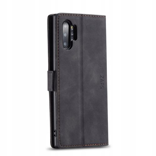 ETUI Z KLAPKĄ SPACECASE WALLET CASE SKÓRZANE DO GALAXY NOTE 10+ + FOLIA na Arena.pl
