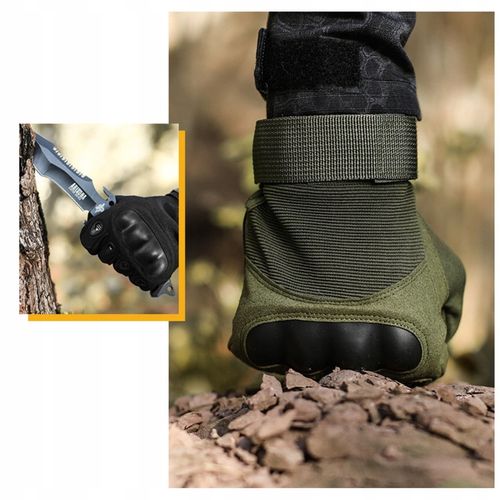 RĘKAWICE TAKTYCZNE WOJSKOWE Mocne Rękawiczki WZMOCNIONE SURVIVAL GERTECH XL na Arena.pl