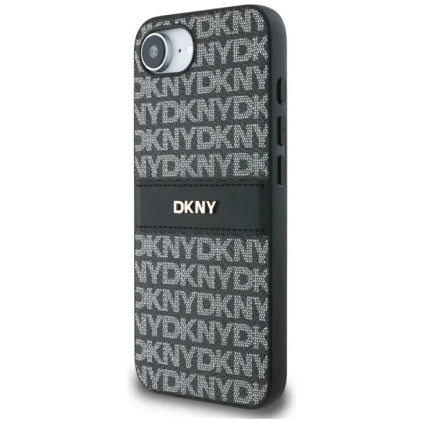 etui dkny repeat texture pattern with tonal stripe na iphone 16e zdjęcie 2