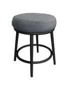 Taboret Ben noga metalowa czarna BL14