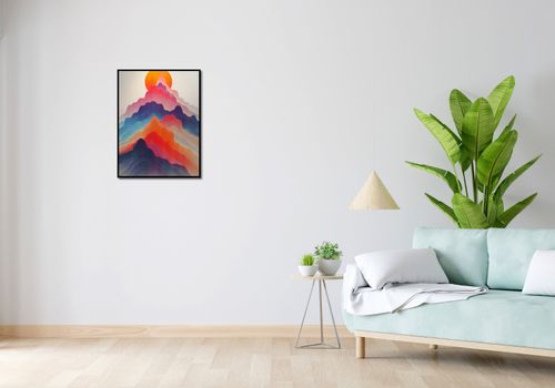 Plakat 50x65cm Gama Gór na Arena.pl