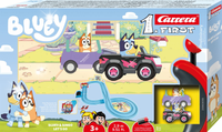 CARRERA 1. FIRST Tor samochodowy BLUEY I BINGO Lets Go 2,9 m + 2 auta 63055