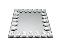 podstawka kwadratowa LUSTRO 15x15x1cm HTRJ4388