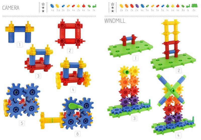 KORBO KLOCKI KONSTRUKCYJNE Basic 120 el. zdjęcie 2