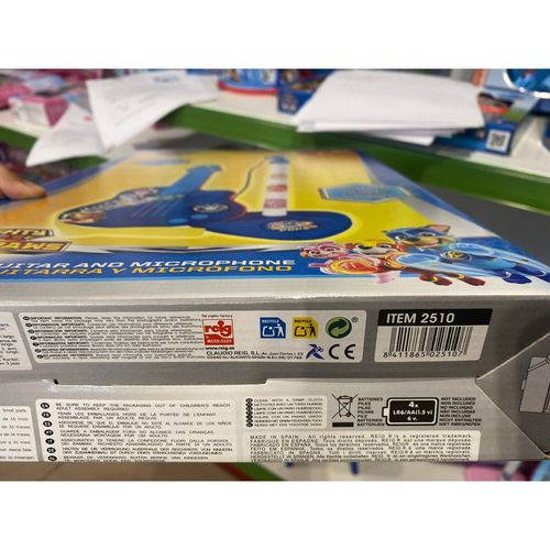 Gitara Dziecięca The Paw Patrol   Mikrofon na Arena.pl