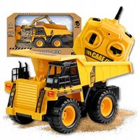 Zdalnie sterowana wywrotka ciężarówka dla dziecka budowa XXL z pilotem