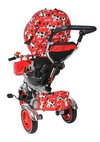 Rowerek trzykołowy Kruzzel RT6051 czerwony na Arena.pl