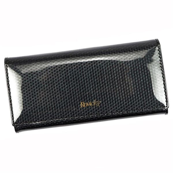 Skórzany portfel damski Rovicky, RFID zdjęcie 2