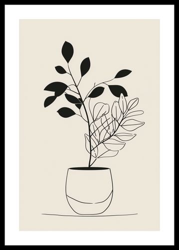 Plakat 30x45cm Prostota Doniczki na Arena.pl