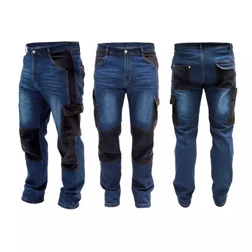 SPODNIE JEANS, DŻINSY ROBOCZE, SPODNIE Z DENIMU DEDRA BH45SP-L GRAMATURA 280G/M2, ROZMIAR L na Arena.pl