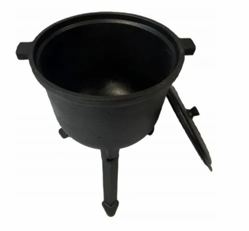 Kociołek stojący 8 l + RĘKAWICE ŻAROODPORNE DO PIEKARNIKA GRILLA KOMINKA na Arena.pl