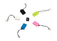 DD30 Czytnik kart micro SD SDHC white MICROCZYTNIK