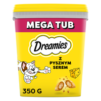 Dreamies Przysmaki dla kota o smaku serowym MEGA PACK 350 g