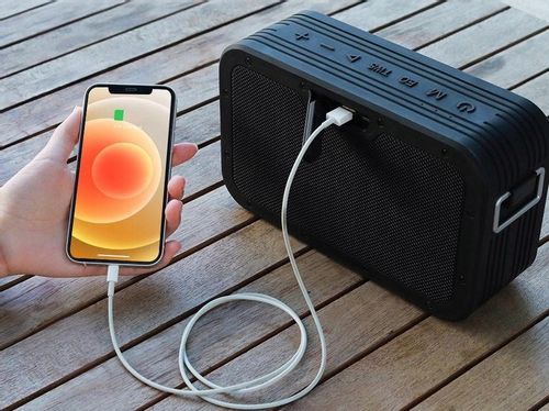 BLUETOOTH ODTWARZACZ AUDIO POWERBANK IPX6 Tronsmart Force MAX czarny 80 W na Arena.pl