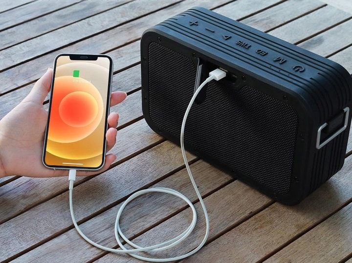 BLUETOOTH ODTWARZACZ AUDIO POWERBANK IPX6 Tronsmart Force MAX czarny 80 W zdjęcie 10