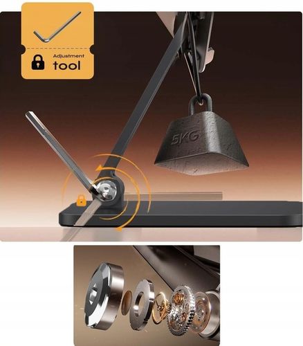 MOCNY Stojak podstawka uchwyt pod tablet na telefon regulowana na biurko GR na Arena.pl