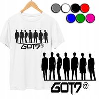 KOSZULKA DZIECIĘCA T-SHIRT Z NADRUKIEM - KPOP GOT7 GOT 7 - L 146-152