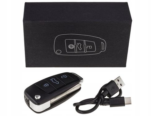 Mini Kamera ukryta Kluczyk Samochodowy KAMERA SZPIEGOWSKA FULLHD Tryb nocny na Arena.pl