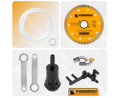 PRZECINARKA TARCZOWA DO PŁYTEK GRESU GLAZURY KAMIENIA NA WODĘ 1400W 125MM na Arena.pl