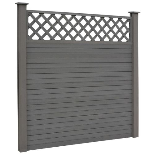 OGRODZENIE PŁOT DO OGRODU WPC SZARE 180x185cm na Arena.pl