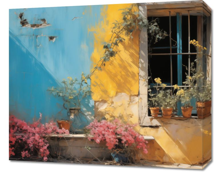 Obraz 60x50cm Słoneczna Ulica zdjęcie 1