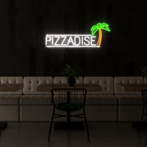 Napis LED Pizzadise na Arena.pl