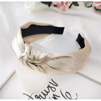 opaska turban z materiału satynowa o228k