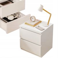 SZAFKA Z SZUFLADAMI NOCNA DO SYPIALNI SALONU POKOJU MAŁA BIAŁA LOFT