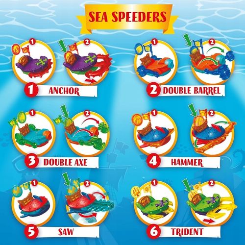 PIRATIX Shark Treasure Capitain Pack 7027 na Arena.pl