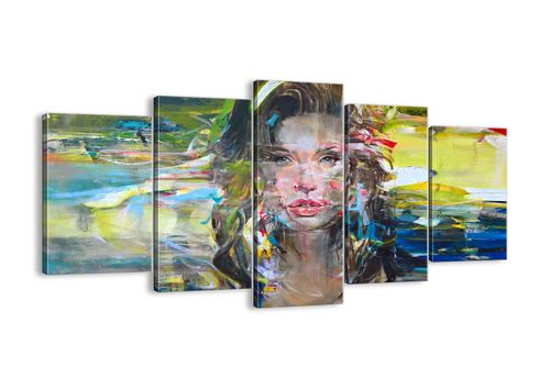 Obraz Na Płótnie - Portret Kobieta - 160X85 Cm - Ea160X85-3473 na Arena.pl