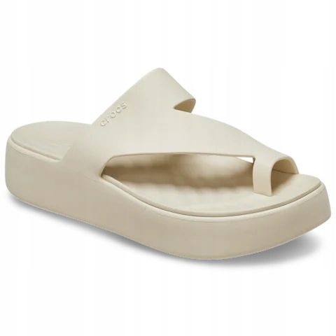 Crocs Wygodne Lekkie Damskie Buty Klapki Getaway Platform Toe Loop 38-39 na Arena.pl