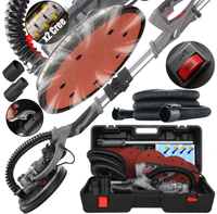 Szlifierka Żyrafa Gipsu Gładzi Ścian Tynków Led Walizka 1700W