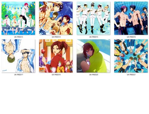 Poduszka kwadratowa Free! DO WYBORU na Arena.pl