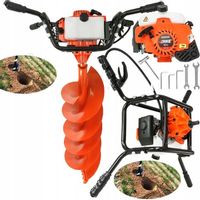 ŚWIDER SPALINOWY WIERTNICA GLEBOWA DO ZIEMI GLEBY V90043 Sam silnik