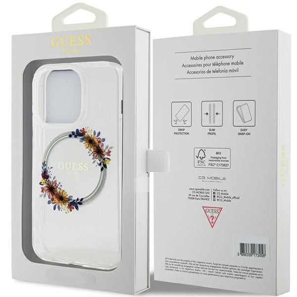 Etui Guess do iPhone 15 Pro Max, Przezroczysty zdjęcie 8
