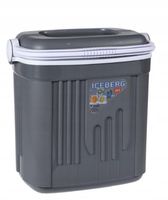 Lodówka chłodząca turystyczna przenośna poręczna 20L szara