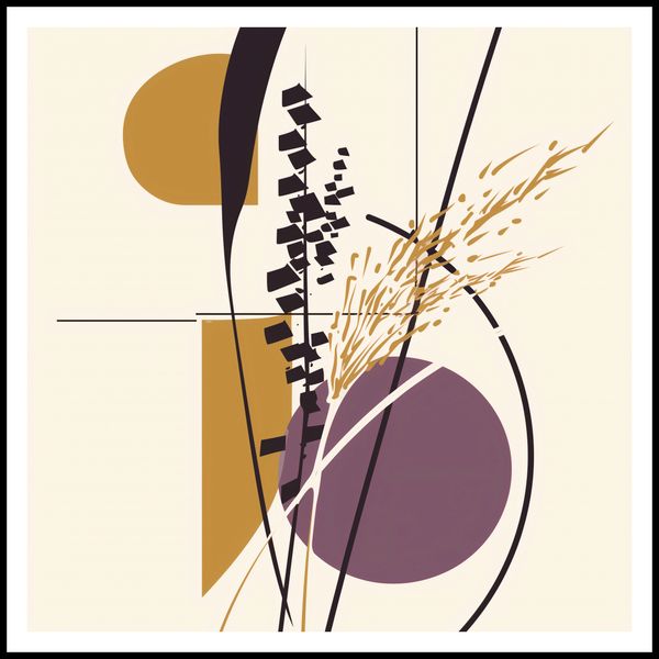 Plakat 90x90cm Jesienne Tańce zdjęcie 3