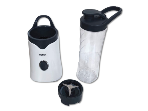 Blender Hoffen 350W z przenośnym bidonem - Biały na Arena.pl