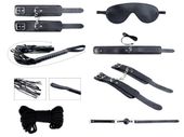 Secret Desires Black Bdsm Kit 8Pcs