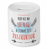 Skarbonka Dla Instruktora Na Urodziny Na Prezent Z Nadrukiem Ze Zdjęciem