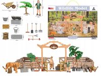 2331 Zestaw XL Safari Zoo Zagroda Kangur Tygrys