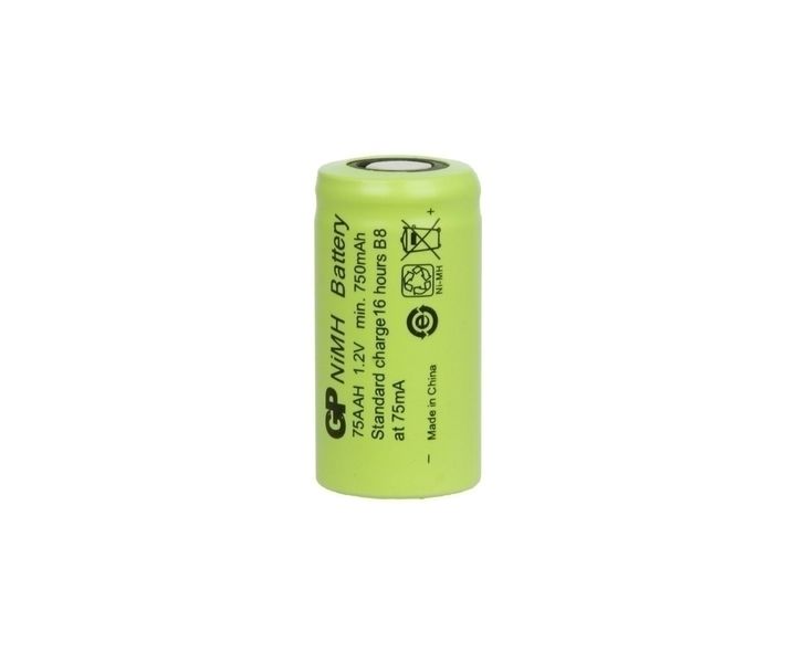 GP 75AAH 750mAh  2/3AA NiMH zdjęcie 1