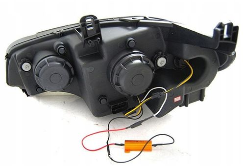 Lampy Reflektory BMW X5 E70 07-13 DRL 3D Black na Arena.pl